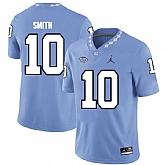 North Carolina Tar Heels 10 Jonathan Smith Blue College Football Jersey Dzhi,baseball caps,new era cap wholesale,wholesale hats